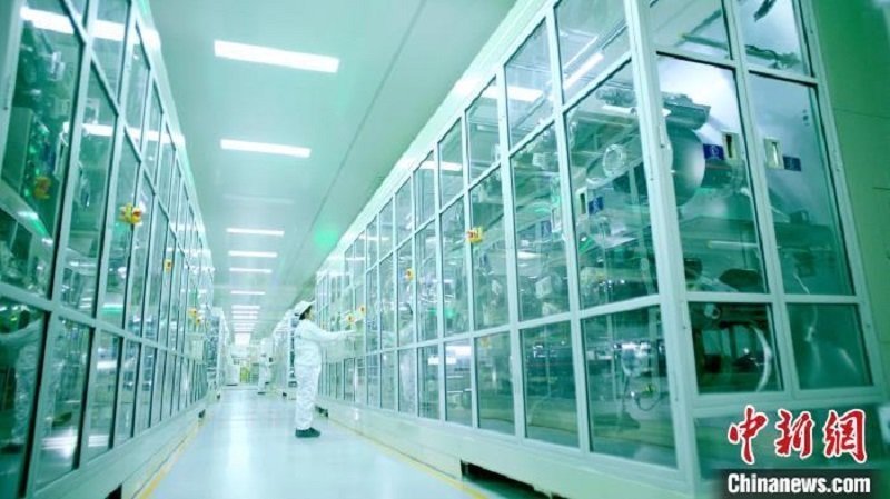 圖為資料圖，海辰儲能M1生產(chǎn)線。?曾欣平供圖